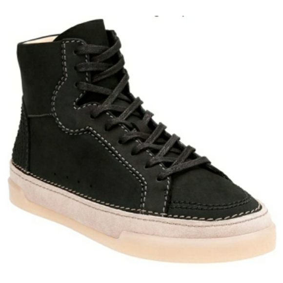 clarks high top sneakers
